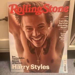 harry styles 2019 rolling stones magazine